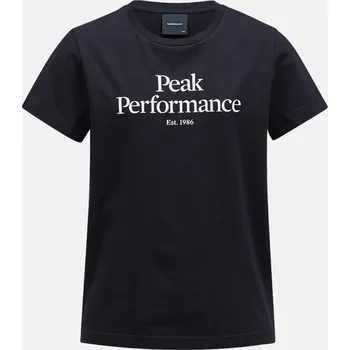 Chlapecké tričko TRIČKO PEAK PERFORMANCE JR ORIGINAL TEE BLACK