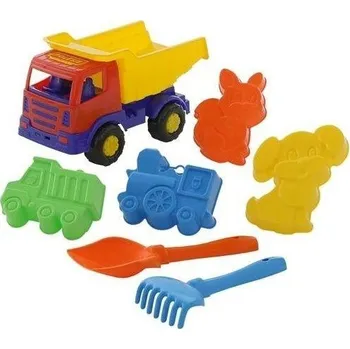 ostatní stavebnice Sada na písek č. 184: Auto Mirage: Lopatka č. 5: Hrabič/+1 ****