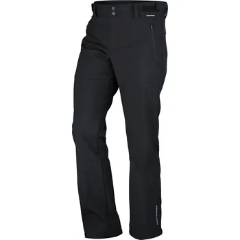 Pánské kalhoty Northfinder Pánské outdoor softshellové kalhoty GERON, černá,