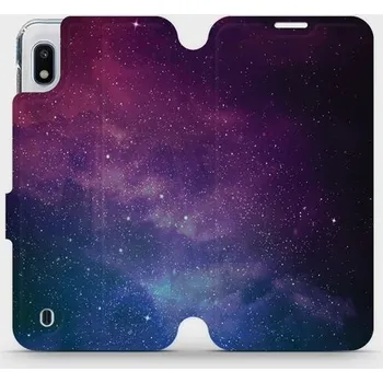 Pouzdro na mobilní telefon Flipové pouzdro Mobiwear - Samsung Galaxy A10 - V147P Mlhovina (Knížkové flip pouzdro, obal, kryt na mobil Samsung Galaxy A10 - V147P Mlhovina, materiál Umělá kůže + TPU - ochrana 360°, stojánek, silikonová vanička, magnetické zavírání)