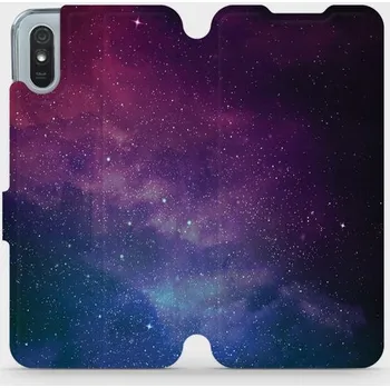 Pouzdro na mobilní telefon Flipové pouzdro Mobiwear - Xiaomi Redmi 9A / 9AT - V147P Mlhovina (Knížkové flip pouzdro, obal, kryt na mobil Xiaomi Redmi 9A / 9AT - V147P Mlhovina, materiál Umělá kůže + TPU - ochrana 360°, stojánek, silikonová vanička, magnetické zavírání)