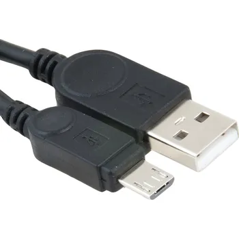Datový kabel Kabel USB - Micro USB, 100cm, prodloužený konektor pro odolné telefony