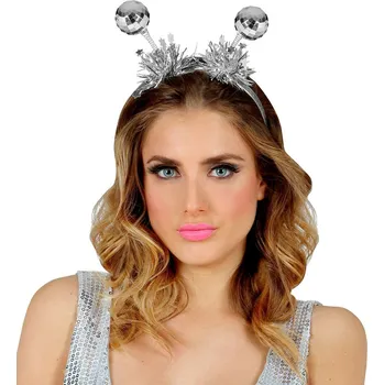 Karnevalový doplněk Čelenka disco koule