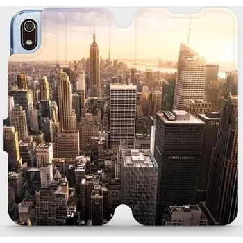 Pouzdro na mobilní telefon Flipové pouzdro Mobiwear - Xiaomi Redmi 7A - M138P New York (Knížkové flip pouzdro, obal, kryt na mobil Xiaomi Redmi 7A - M138P New York, materiál Umělá kůže + TPU - ochrana 360°, stojánek, silikonová vanička, magnetické zavírání)