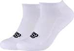 Bílé dámské ponožky Skechers 2PPK Basic Cushioned Sneaker Socks SK43024-1000 Velikost: 35/38