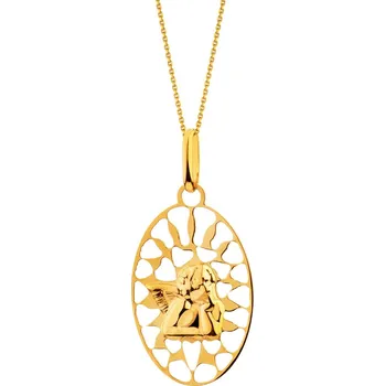 Přívěsek Zlatý přívěsek - medailon - AP535-3176