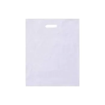 Pastelka taška - LDPE průhmat 55x60 bílá /100/