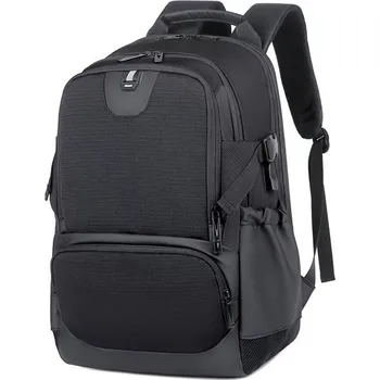 Městský batoh Weixier pánský elegantní batoh s USB Antinis Černý 27L WEIXIER 23082201444981663_2213