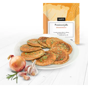 Keto dieta Proteinové jídlo bramboráčky 20×40 g