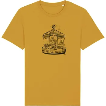 Pánské tričko Triko THE VANDAL The Caroussel Oker M