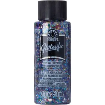 Výtvarná barva FolkArt Glitterific Acrylic Paint - Třpytivá akrylová barva 59 ml Glitterific: Kaleidescope