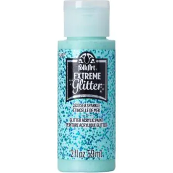 Výtvarná barva FolkArt Extreme Glitter 58 ml Barva: SEA SPARKLE