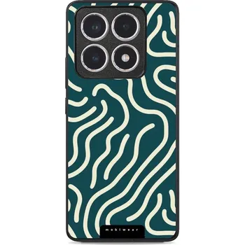 Pouzdro na mobilní telefon Lesklý kryt Mobiwear Glossy - Xiaomi 14T - GA61G Béžové linky (Prémiové lesklé pouzdro, obal, kryt Mobiwear Glossy na mobil Xiaomi 14T - GA61G Béžové linky, materiál Plast + TPU silikon - krytí po všech stranách, neošoupatelný potisk, tenké provedení,)