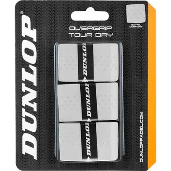 Padel omotávky DUNLOP DRY TOUR OverGrip bílý
