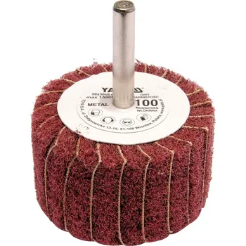 Příslušenství k brusce Kotouč lamelový radiální 50x30 P-200 s hřídelí 6 mm Yato YT-83393