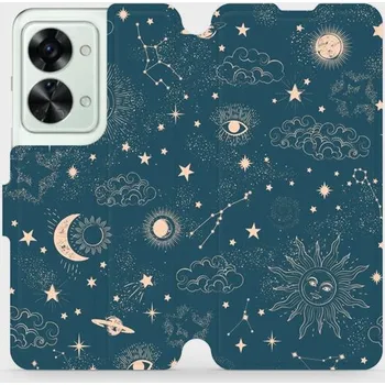 Pouzdro na mobilní telefon Flipové pouzdro Mobiwear - OnePlus Nord 2T 5G - VP14S Magický vesmír (Knížkové flip pouzdro, obal, kryt na mobil OnePlus Nord 2T 5G - VP14S Magický vesmír, materiál Umělá kůže + TPU - ochrana 360°, stojánek, silikonová vanička, magnetické zavírání)