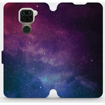 Pouzdro na mobilní telefon Flipové pouzdro Mobiwear - Xiaomi Redmi Note 9 - V147P Mlhovina (Knížkové flip pouzdro, obal, kryt na mobil Xiaomi Redmi Note 9 - V147P Mlhovina, materiál Umělá kůže + TPU - ochrana 360°, stojánek, silikonová vanička, magnetické zavírání)