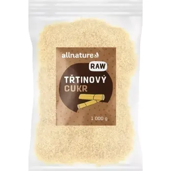 Přisada na vaření a pečení Allnature Cukr třtinový nerafinovaný RAW 1000 g