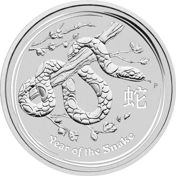 Stříbrná mince 1 Kg Lunar Series II Year of the Snake 2013