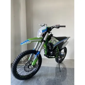 malá motorka Pitbike Leramotors By Apollo THUNDER 300ccm 21"/18" Zelená, Barva zelená Leramotors