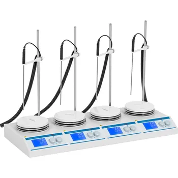 Míchačka Steinberg Systems Magnetická míchačka - se 4 plotýnkami - 4 x 2 l - 2 000 ot/min SBS-MR-180