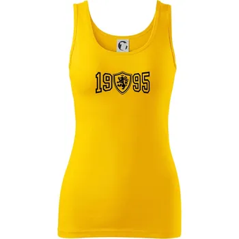 Dámské tričko Narozeninový motiv - znak - 1995 - Dámské tílko - S ( Žlutá )