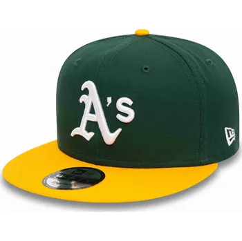 Módní doplněk NEW ERA kšiltovka - 950 MLB Team colour 9fifty OAKATHCO (DKG) velikost: S/M