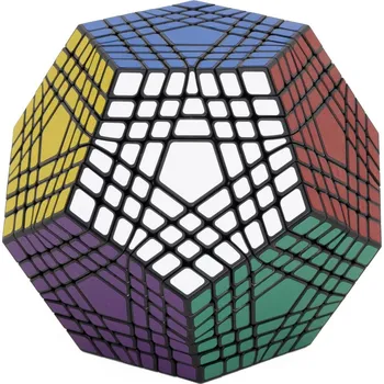 Hlavolam Teraminx ShengShou Černá s nálepkami