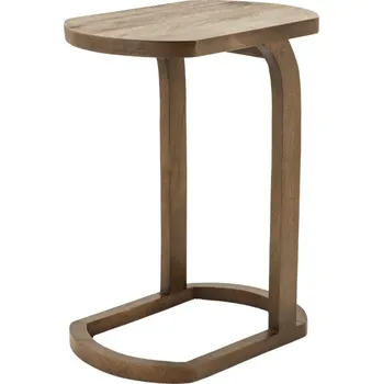 Toaletní stolek By-Boo Hnědý dřevěný odkládací stolek Enzo 40 x 30 cm