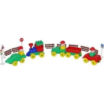 ostatní stavebnice Stavebnice Malý cestovatel, 54 dílů / +3 ****