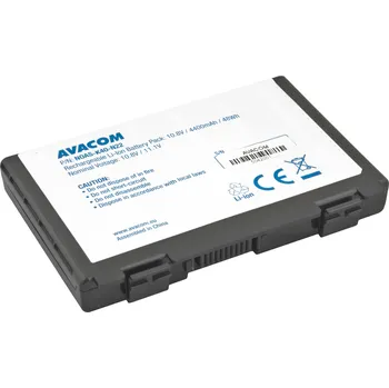 Baterie k notebooku Baterie odpovídající typu ASUS 70NLF1B2000Y - AVACOM NOAS-K40-N22 Li-Ion 10,8V 4400mAh