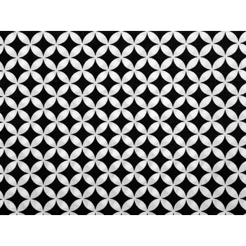 Bavlněná látka / plátno kruhy