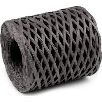 Příze Lýko rafie přírodní, k pletení tašek, šíře 5-8 mm