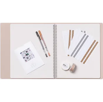 Fotoalbum Sada na výrobu fotoalba na výšku | Hnědo-růžová