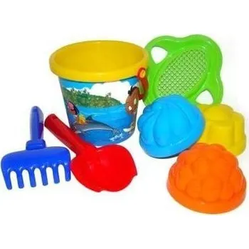 ostatní stavebnice Sada na písek č. 216: Kbelíček malý IML, Sítko - tvar /+1 ****