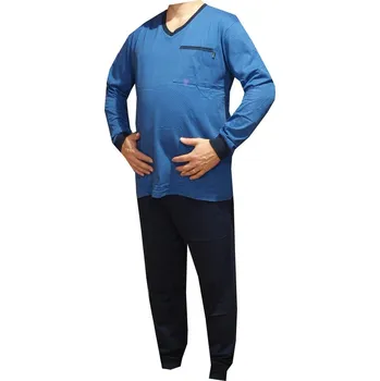 Pánské pyžamo xcena Pánské pyžama bavlněné nový typ Velikost: XXL