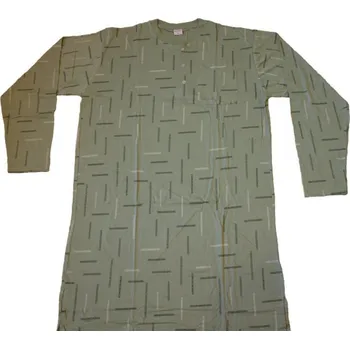 Pánská noční košile xcena Pánská noční košile zelená Velikost: M