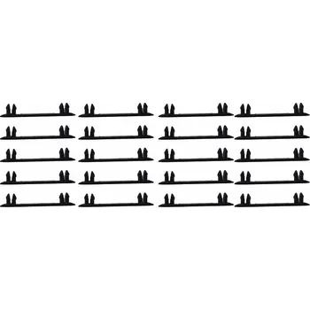 Příslušenství k autodráze GO/D143 Svorky tratí - jednostranné