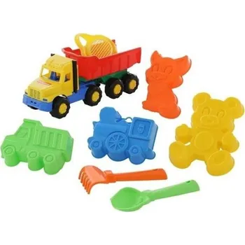 ostatní stavebnice Sada na písek č. 105: Auto Favorit: Sítko - tvar květ: /+1 ****