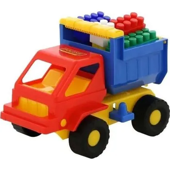 ostatní stavebnice Sada na písek č. 15: Auto Kazimír: 12 ks kostek Stavit /+1 ****