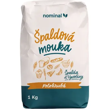 Mouka Nominal Špaldová polohrubá 1 kg