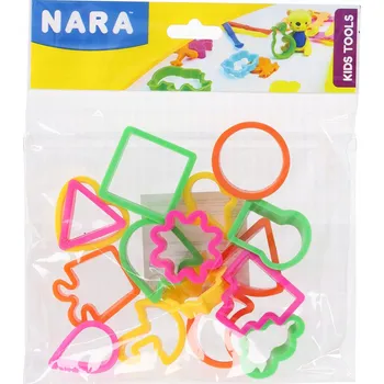 Modelovací hmota Sada formiček na modelovací hmotu "Různé vzory" 16 ks NARA