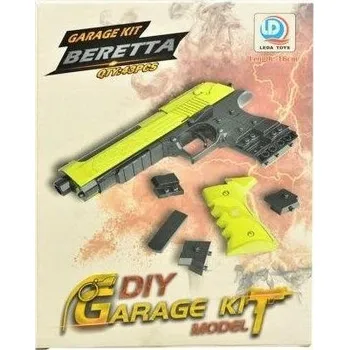 Dětská zbraň Pistole k sestavení, 16 cm