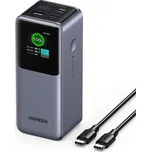 UGREEN Nexode 20000mAh Quick Charging (130W) powerbanka šedá