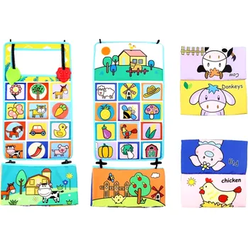 Hrací deka Hrací edukační podložka pro miminka Varianty: Farma (300824C)