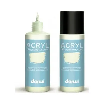 Speciální výtvarná barva Svítící akrylová barva Darwi Night Glow 80ml (Svítící akrylová barva Darwi Night Glow 80ml)