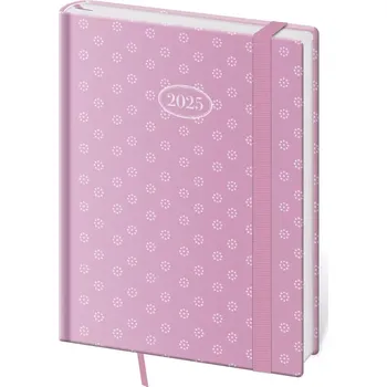 Diář Helma365 Vario s gumičkou B6 denní 2025