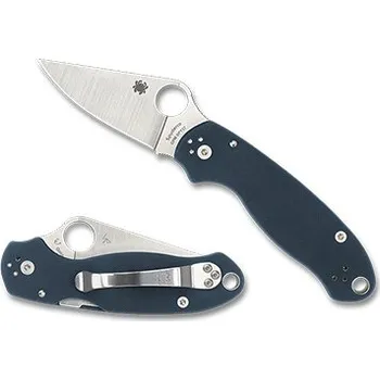 kapesní nůž Spyderco Para 3, zavírací nůž s klipem, kobaltově modrá C223GPCBL