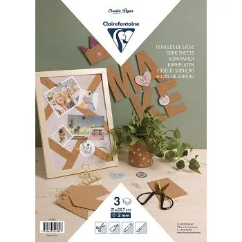 Korek v listech A4 2mm – balení 3ks (Korek v listech A4 2mm – balení 3ks)