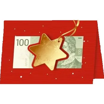 MFP přání Vánoční V24-385 W (výsek na peníze) PRANI_W_171